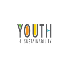 Youth for Sustainability Logo - Collaboration of Abdulla Al Ghurair Foundation with private sector in the UAE and Arab region