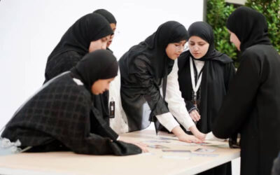 Young Emiratis take part in an environment workshop organised by the Abdulla Al Ghurair Foundation. Photo: Abdulla Al Ghurair Foundation