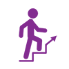 employment-pathways-01_new Icon of a person climbing up stairs, indicating upward movement or employment pathways.