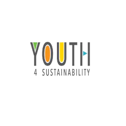 Youth for Sustainability Logo - Collaboration of Abdulla Al Ghurair Foundation with private sector in the UAE and Arab region